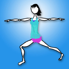 yogi woman tank and shorts